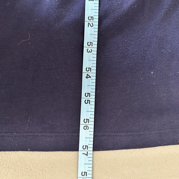 Gap Women's Navy Blue Maxi Dress with Lace Top Large  and Very Long - Picture 6 of 9